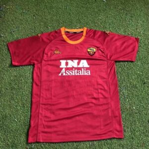 00-01 AS Roma Maillot Domicile