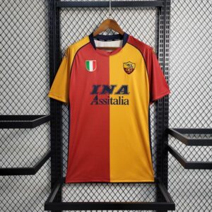 01-02 AS Roma Maillot Domicile