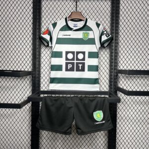 01-03 Sporting CP Maillot Domicile Retro Enfant
