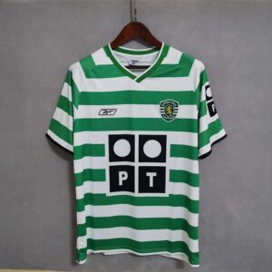 03-04 Sporting CP Maillot Domicile