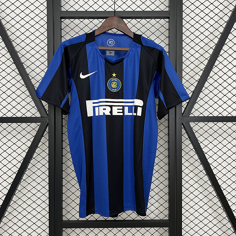 04-05 Inter Milan Maillot Domicile Retro