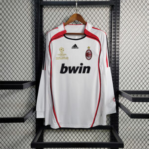 06-07 AC Milan Maillot Exterieur Manches Longues