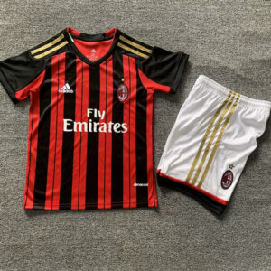 13-14 AC Milan Maillot Domicile Retro Enfant