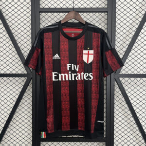 15-16 AC Milan Maillot Domicile Retro