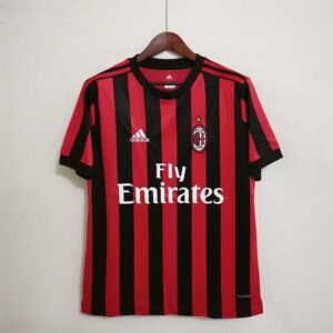 17-18 AC Milan Maillot Domicile