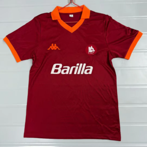 1985-86 AS Roma Maillot Domicile