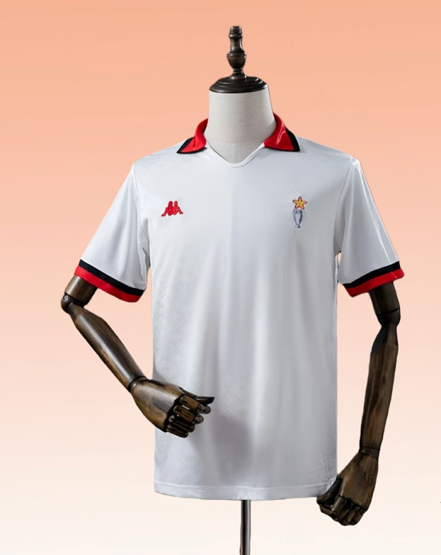 1989-90 AC Milan Maillot Exterieur Retro – Image 2