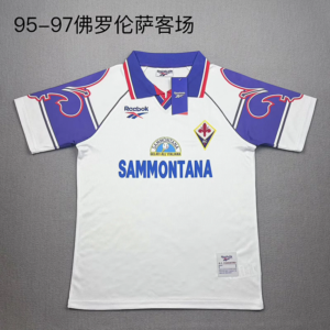1995-97 Fiorentina Maillot Exterieur Retro