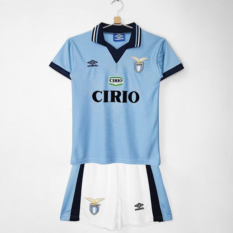 1996-97 Lazio Maillot Domicile Retro Enfant