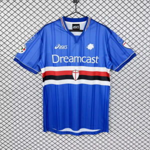 2000-01 Sampdoria Maillot Domicile Retro