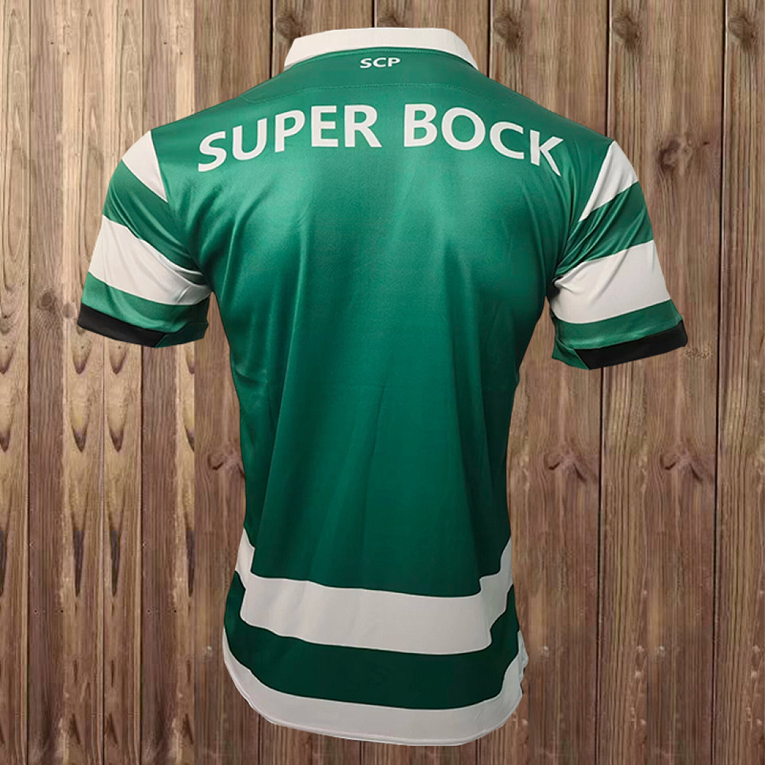 2018-19 Sporting CP Maillot Domicile Retro – Image 2