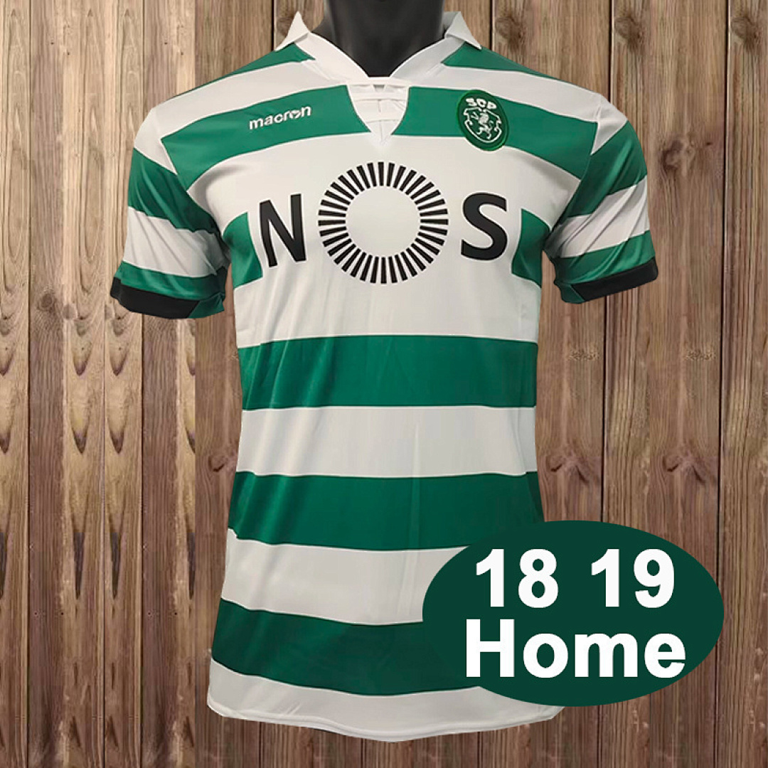 2018-19 Sporting CP Maillot Domicile Retro – Image 4