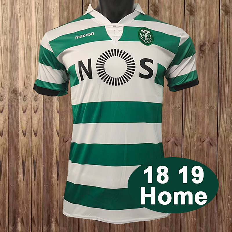 2018-19 Sporting CP Maillot Domicile Retro – Image 5