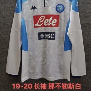 2019-20 Napoli Maillot Domicile Manches Longues