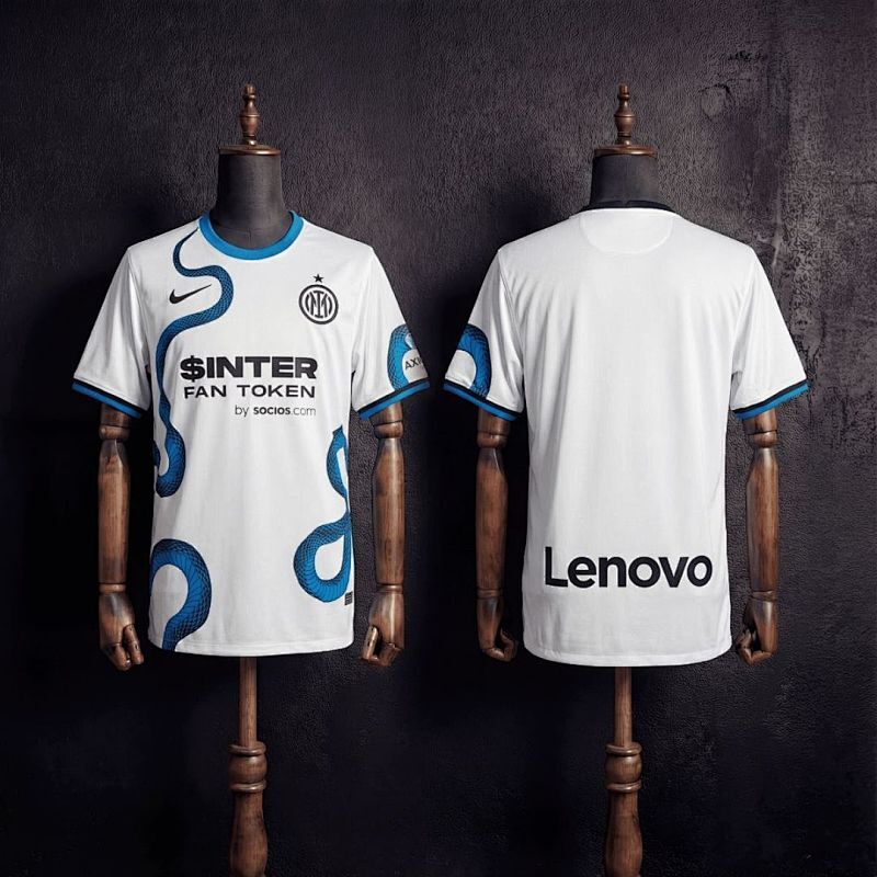 2021-22 Inter Milan Maillot Exterieur Retro