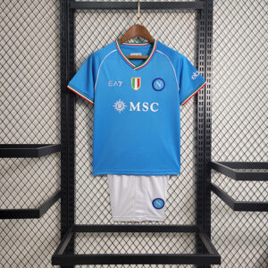 2023-24 Napoli Maillot Domicile Enfant