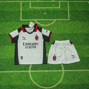 2025-26 AC Milan Maillot Exterieur Enfant
