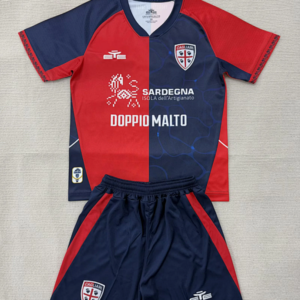 2025-26 Cagliari Maillot Domicile Enfant