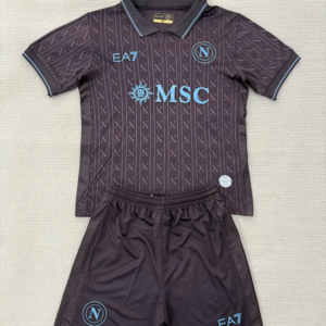 2025-26 Napoli Maillot Third Enfant