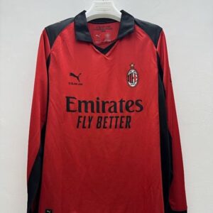 2026-27 AC Milan Maillot Domicile Manches Longues
