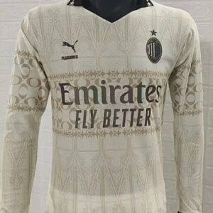 24-25 AC Milan Maillot Domicile Manches Longues