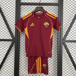 25-26 AS Roma Maillot Domicile Enfant