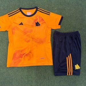 25-26 AS Roma Maillot Exterieur Enfant