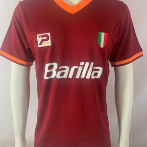 83-84 AS Roma Maillot Domicile Retro