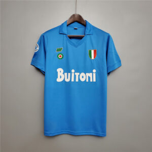 87-88 Napoli Maillot Domicile
