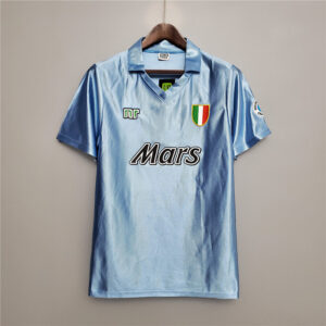 90-91 Napoli Maillot Domicile