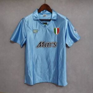 90-91 Napoli Maillot Domicile