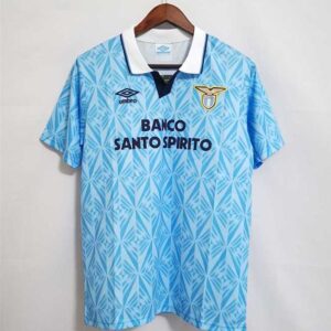 91-92 Lazio Maillot Domicile