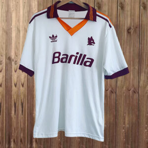 92-94 AS Roma Maillot Exterieur Retro