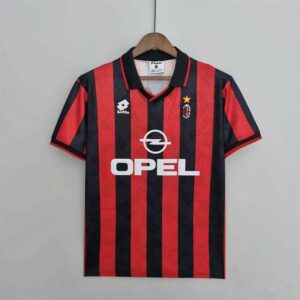 95-96 AC Milan Maillot Domicile