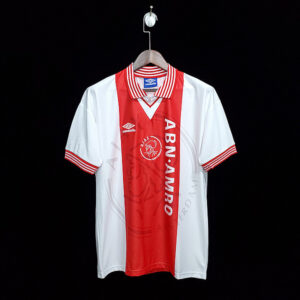 95-96 Ajax Maillot Domicile Retro