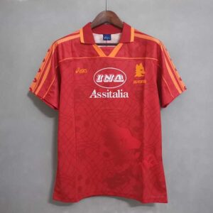 95-96 AS Roma Maillot Domicile