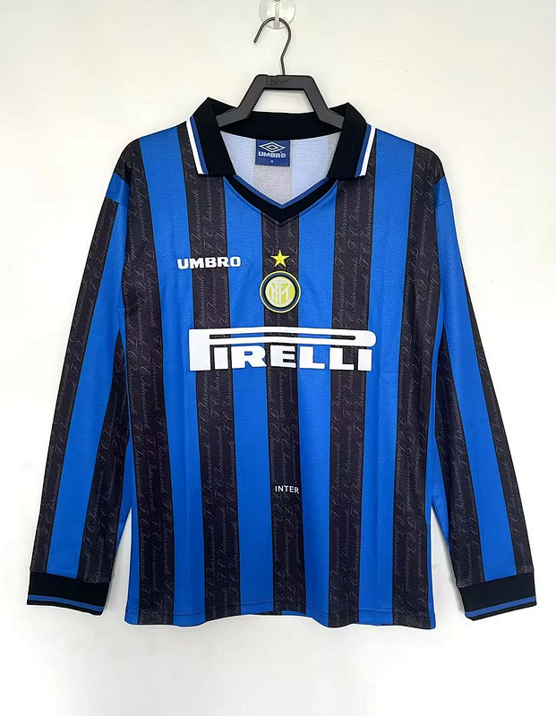 97-98 Inter Milan Maillot Domicile Retro