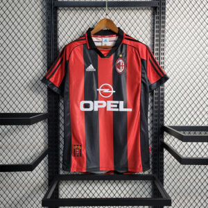 98-00 AC Milan Maillot Domicile