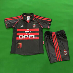98-99 AC Milan Maillot Exterieur Retro Enfant
