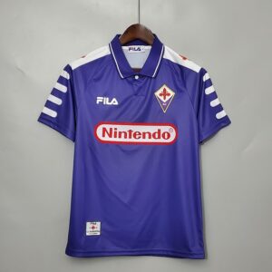 98-99 Fiorentina Maillot Domicile