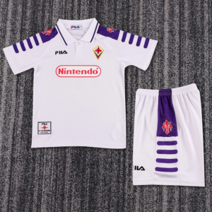 98-99 Fiorentina Maillot Exterieur Retro Enfant