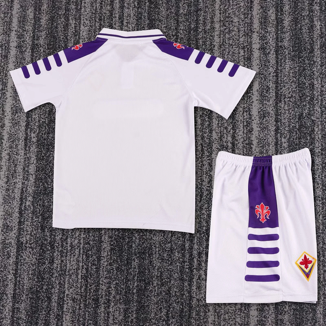 98-99 Fiorentina Maillot Exterieur Retro Enfant – Image 4