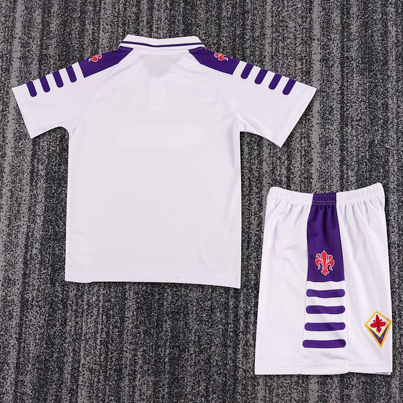 98-99 Fiorentina Maillot Exterieur Retro Enfant – Image 5