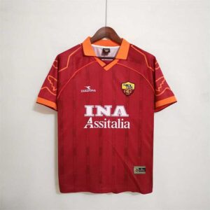 99-00 AS Roma Maillot Domicile
