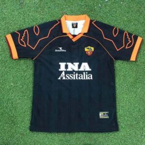 99-00 AS Roma Maillot Exterieur