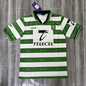 99-00 Sporting CP Maillot Domicile Retro