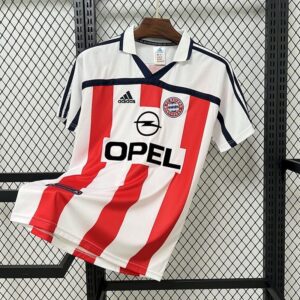 00-01 Bayern Munich Maillot Exterieur Retro