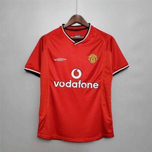 00-02 Manchester United Maillot Domicile