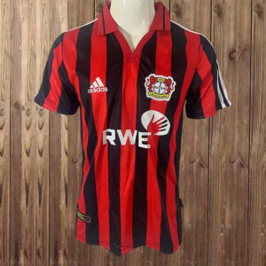 01-02 Bayer Leverkusen Maillot Domicile Retro