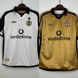 01-02 Manchester United Maillot Domicile Retro